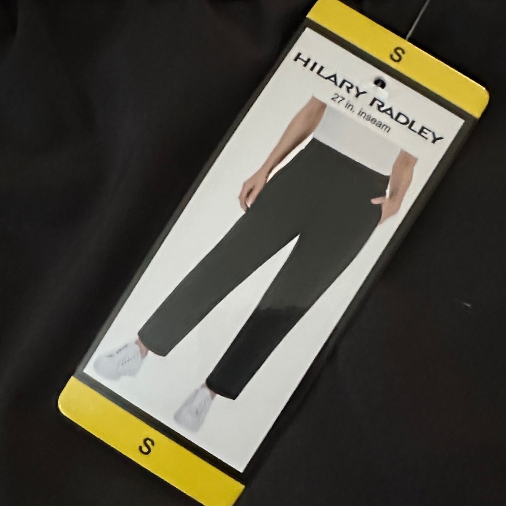 Hilary Radley Black Elastic Waist Women’s Pants - Picture 2 of 3